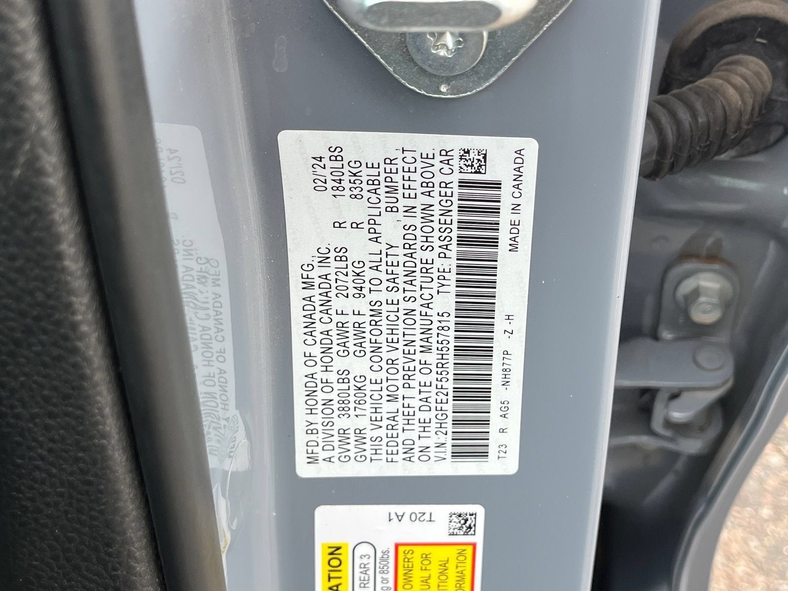 Used 2024 Honda Civic Sport image 29