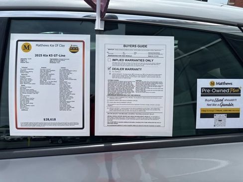 Certified 2025 Kia K5 GT-Line w/ GT-Line Premium Package AWD/4WD image 13