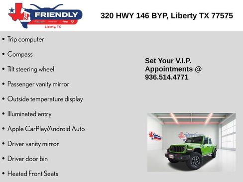 New 2025 Jeep Gladiator Rubicon w/ Convenience Group image 30