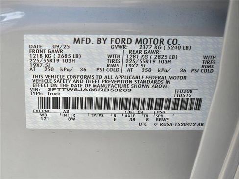 New 2025 Ford Maverick XLT w/ Black Appearance Package image 17