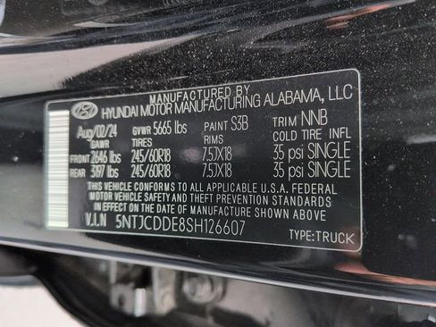 Used 2025 Hyundai Santa Cruz SEL AWD/4WD image 15