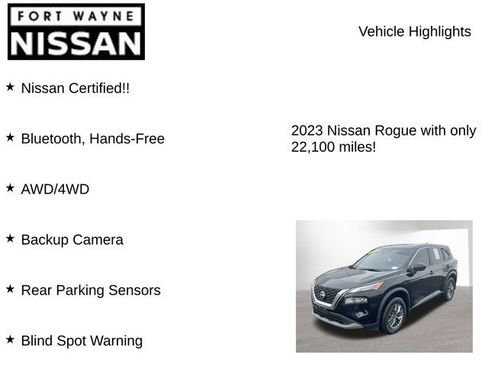 Certified 2023 Nissan Rogue S image 7