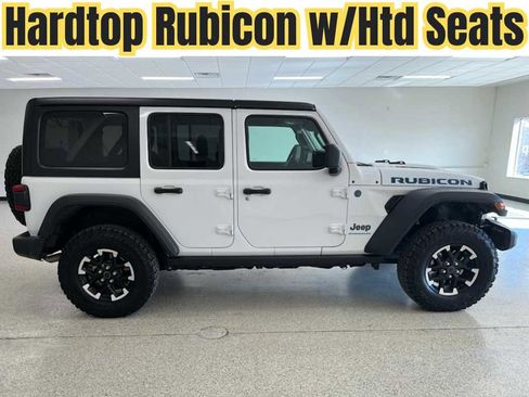 Used 2025 Jeep Wrangler Unlimited Rubicon 4xe w/ Safety Group AWD/4WD image 1