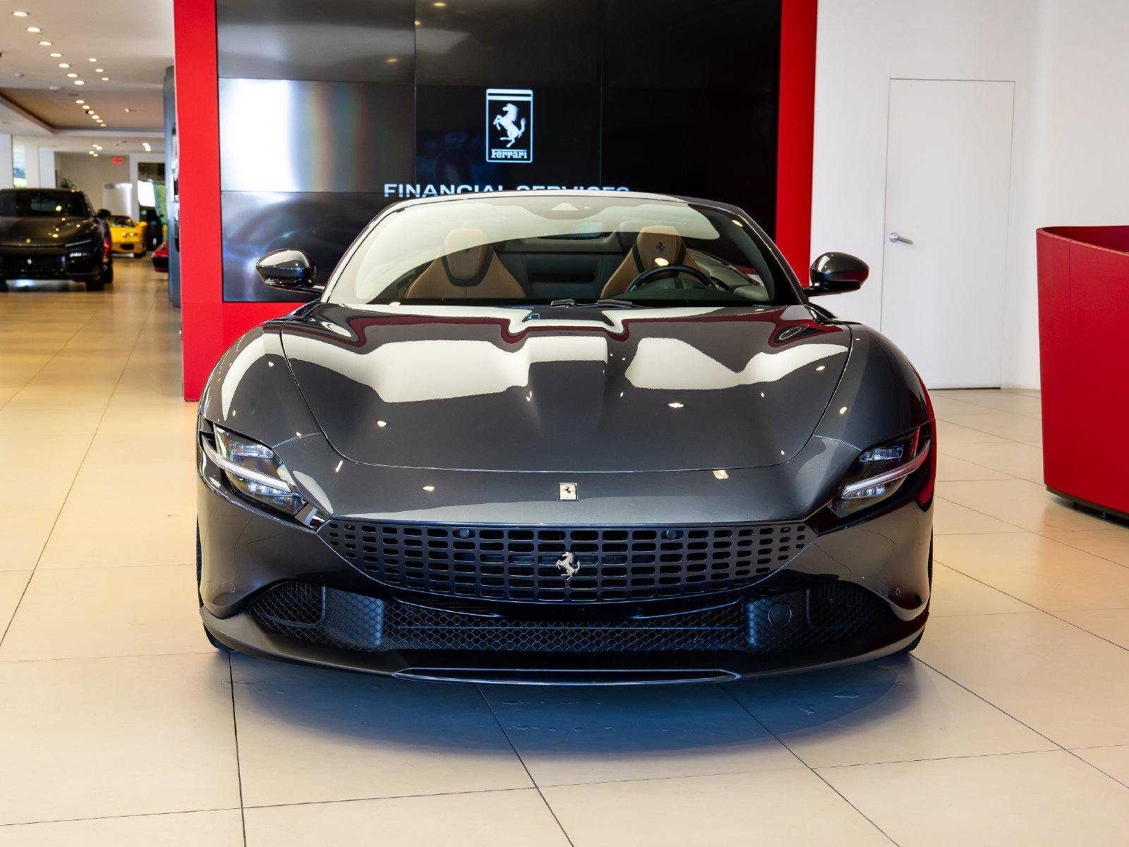 Used 2025 Ferrari Roma Spider RWD image 2