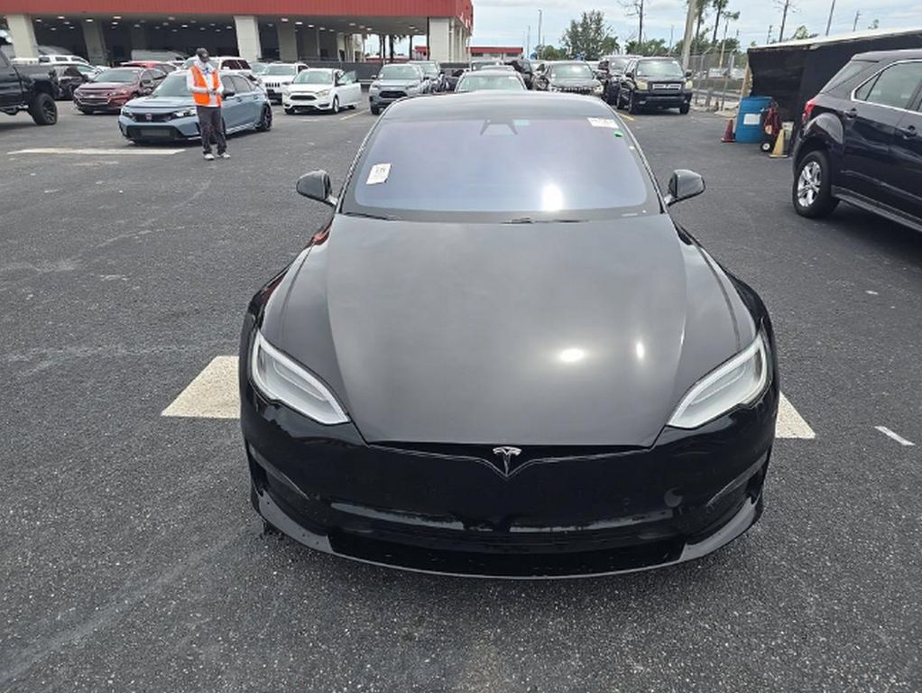 Used 2021 Tesla Model S Plaid AWD/4WD image 2