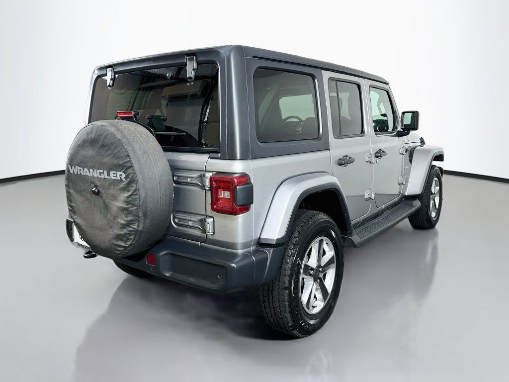 Used 2020 Jeep Wrangler Unlimited Sahara AWD/4WD image 5