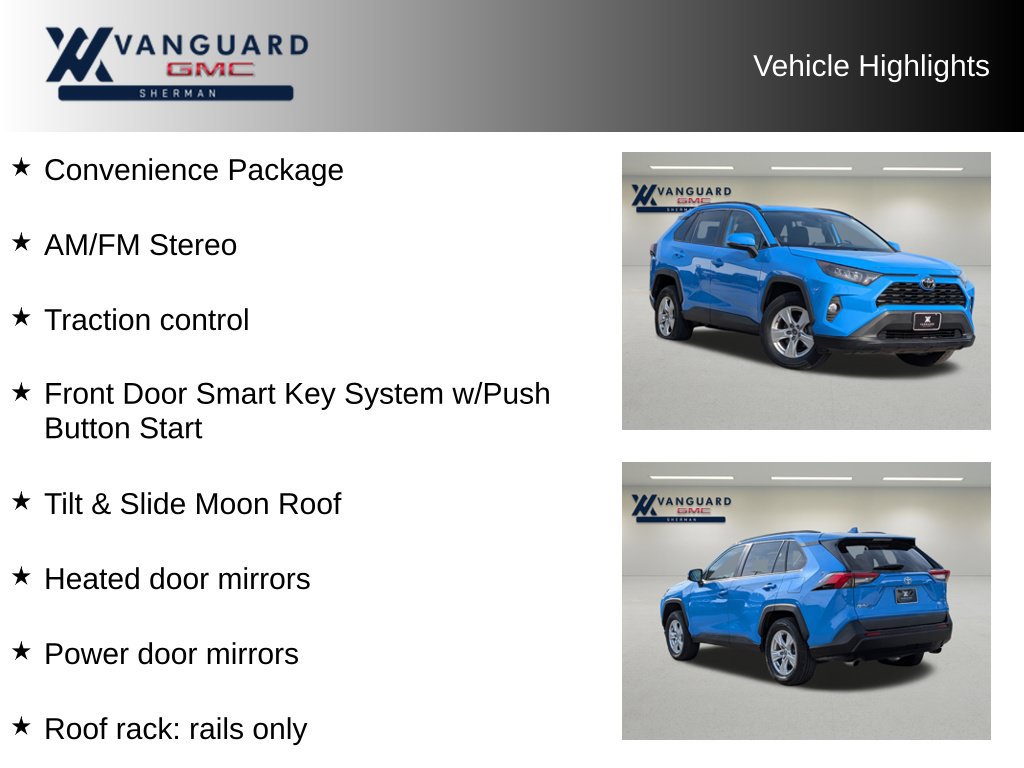 Used 2021 Toyota RAV4 XLE w/ Convenience Package FWD image 10