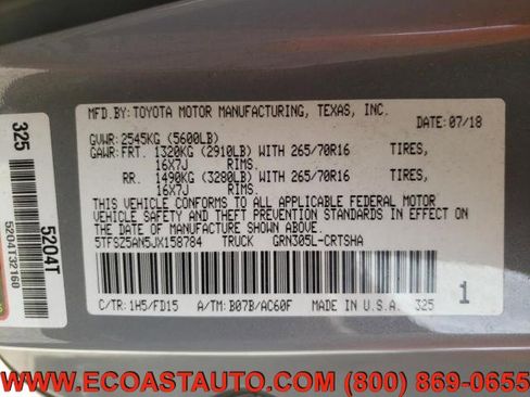 Used 2018 Toyota Tacoma TRD Off-Road image 22