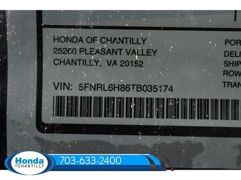 New 2026 Honda Odyssey Touring image 44