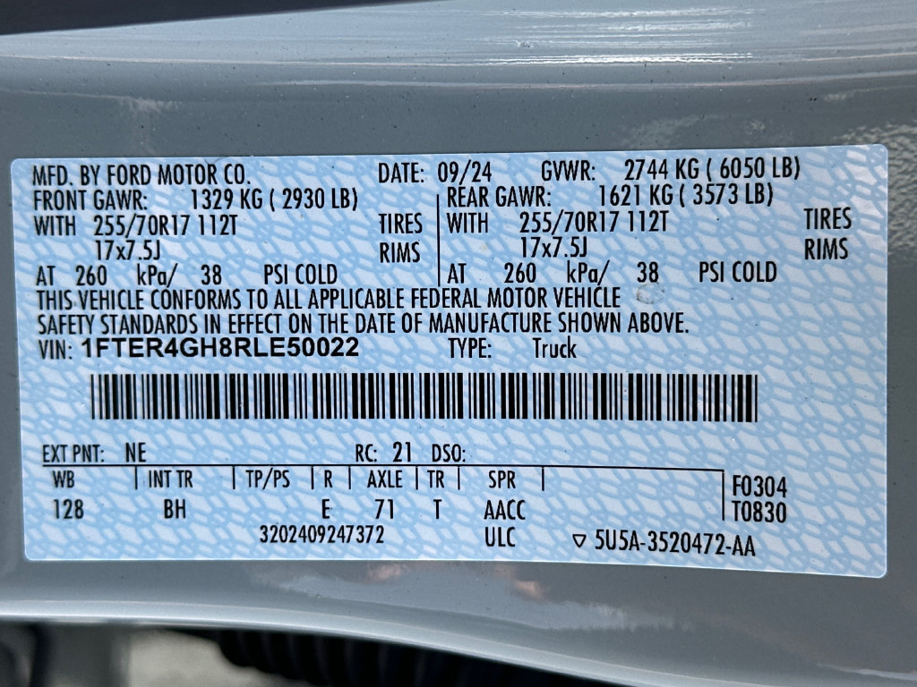 Certified 2024 Ford Ranger XLT w/ Trailer Tow Package RWD image 32