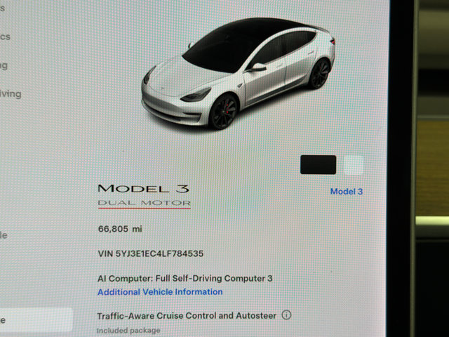 Used 2020 Tesla Model 3 Performance AWD/4WD image 28