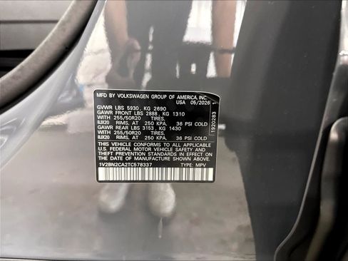 New 2026 Volkswagen Atlas SEL AWD/4WD image 8