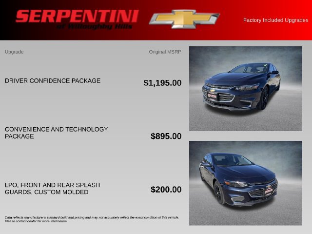 Used 2016 Chevrolet Malibu LT w/ Driver Confidence Package FWD image 4