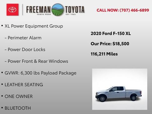 Used 2020 Ford F150 XL w/ Equipment Group 101A Mid RWD image 9