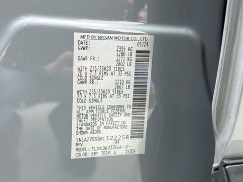 Used 2024 Nissan Murano SV w/ SV Midnight Edition Package AWD/4WD image 23
