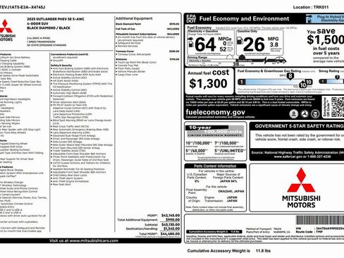 Used 2023 Mitsubishi Outlander SEL image 4