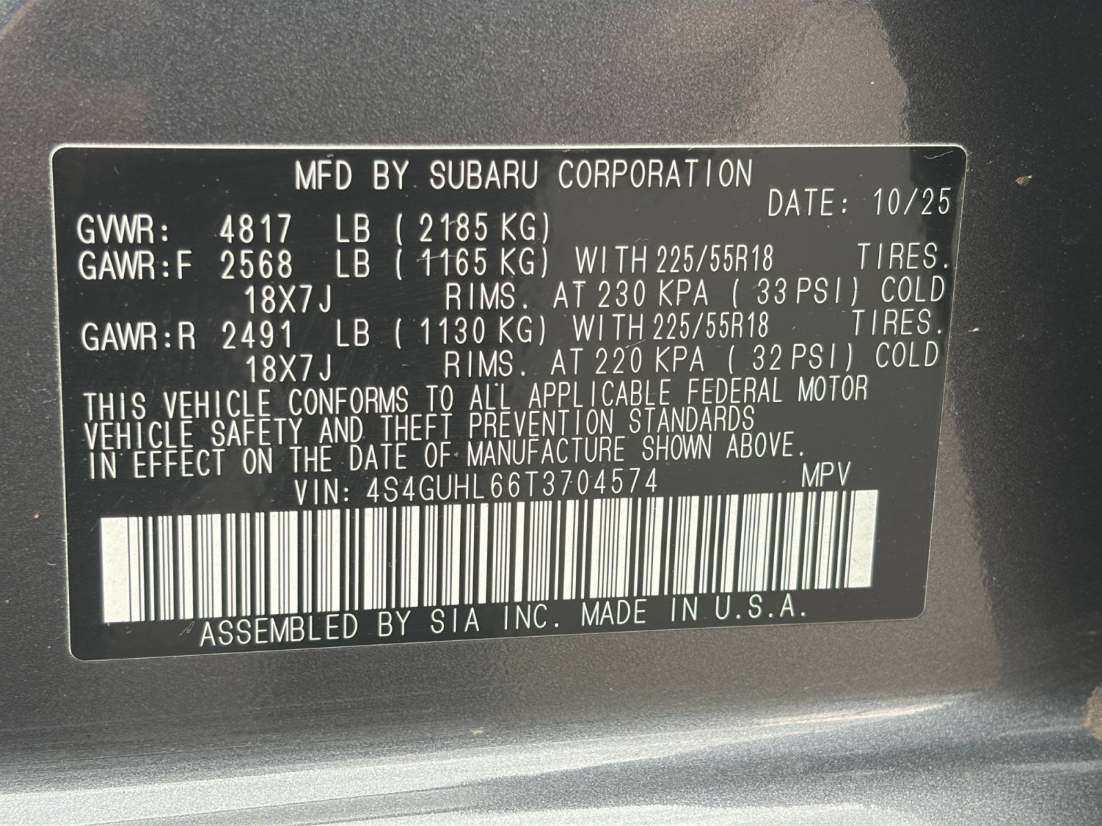 Certified 2026 Subaru Crosstrek 2.5i Limited w/ Popular Package #4A AWD/4WD image 31
