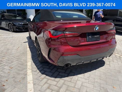 Used 2024 BMW 430i Convertible w/ M Sport Package RWD image 8