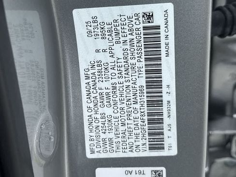 Used 2026 Honda Civic Sport Touring image 28