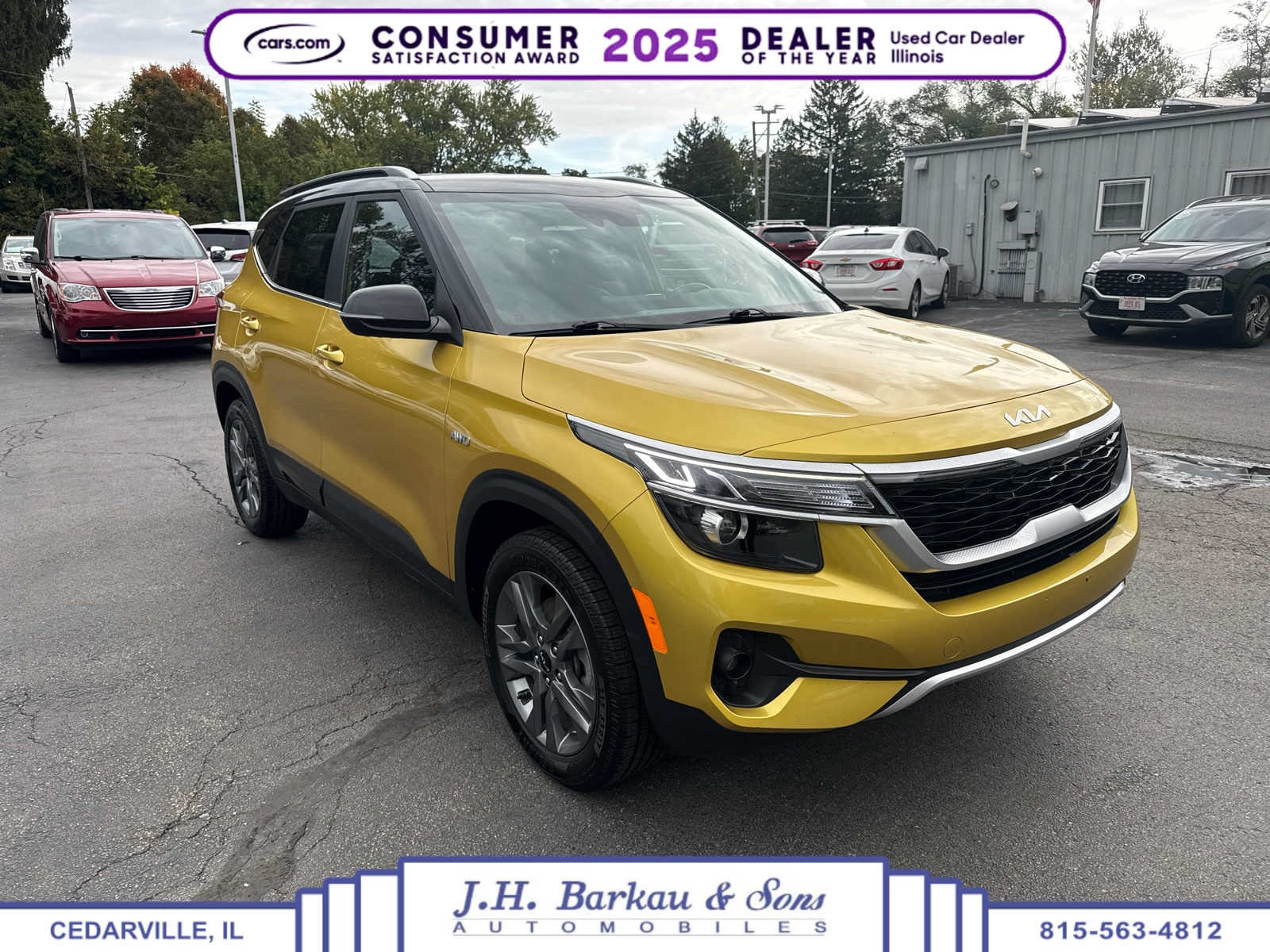 Used 2022 Kia Seltos S AWD/4WD image 1
