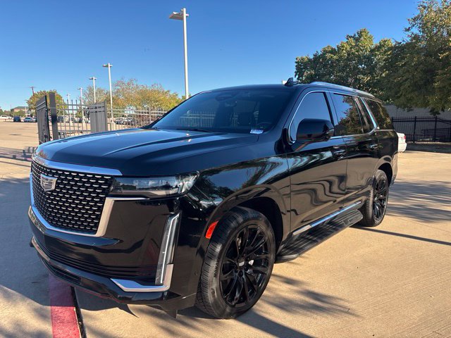 Used 2021 Cadillac Escalade Premium Luxury w/ Driver Assist Tech Package RWD image 1