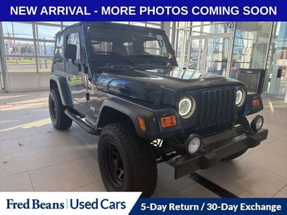 Used 2002 Jeep Wrangler Sport