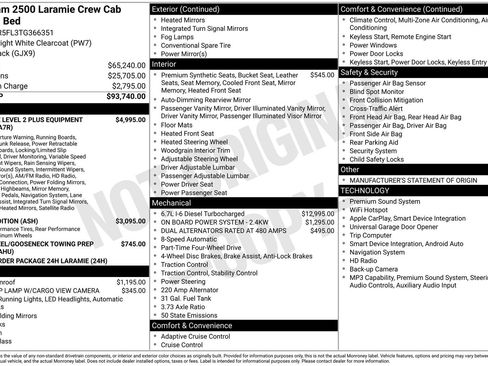 New 2026 RAM 2500 Laramie AWD/4WD image 26