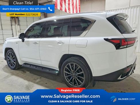 Used 2023 Lexus LX 600 F Sport w/ Accessory Package (Z1) AWD/4WD image 3
