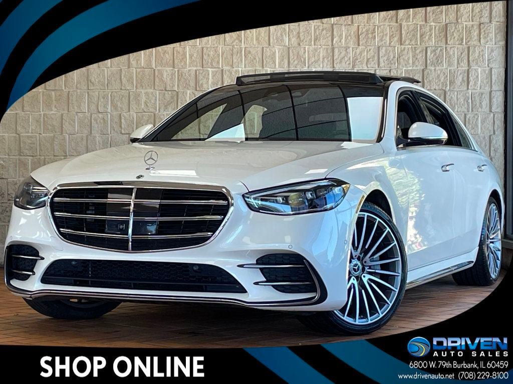 Used 2022 Mercedes-Benz S 500 4MATIC w/ AMG Line Package image 1