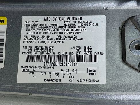 Used 2020 Ford Mustang Premium RWD image 37