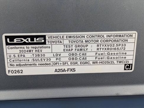 Used 2024 Lexus ES 300h w/ Premium Package FWD image 23