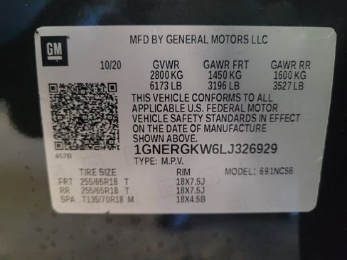 Used 2020 Chevrolet Traverse LT image 33