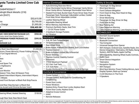 Used 2023 Toyota Tundra Limited RWD image 41