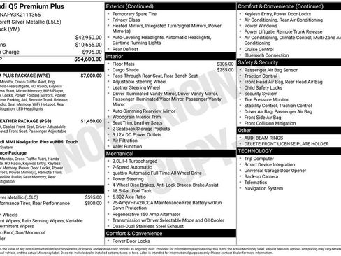 Used 2019 Audi Q5 2.0T Premium Plus w/ Premium Plus Package image 72