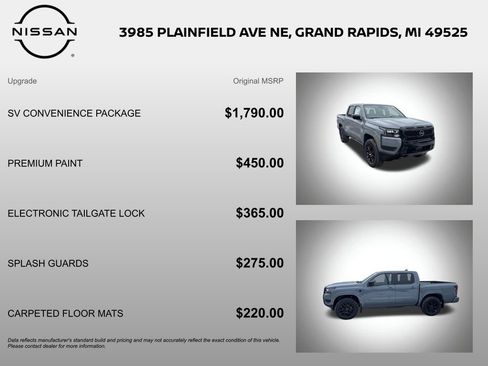 New 2026 Nissan Frontier SV w/ SV Convenience Package image 6