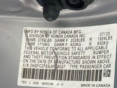 Used 2020 Honda Civic Sport image 12