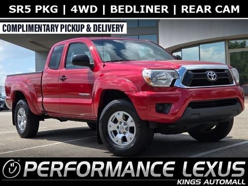 Used 2013 Toyota Tacoma 4x4 Access Cab w/ SR5 Pkg image 1