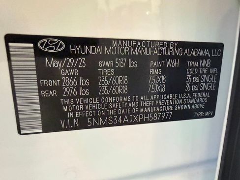 Used 2023 Hyundai Santa Fe SEL w/ Premium Package FWD image 30