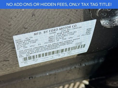 New 2026 Ford Explorer Platinum w/ LUX Leather Package image 34