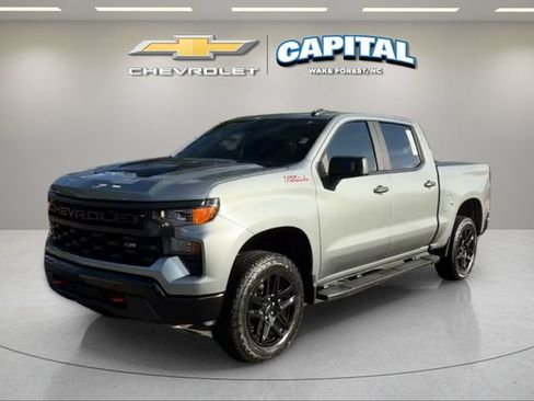 Used 2024 Chevrolet Silverado 1500 Custom Trail Boss AWD/4WD image 1