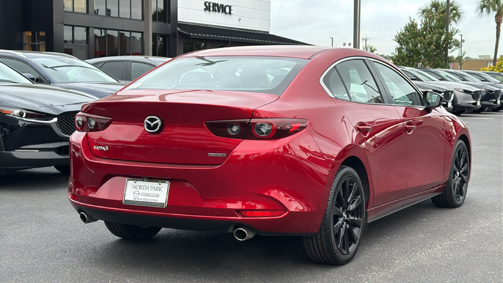 Certified 2024 MAZDA MAZDA3 s FWD image 3