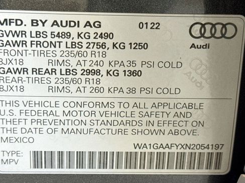 Used 2022 Audi Q5 2.0T Premium w/ Convenience Package AWD/4WD image 31