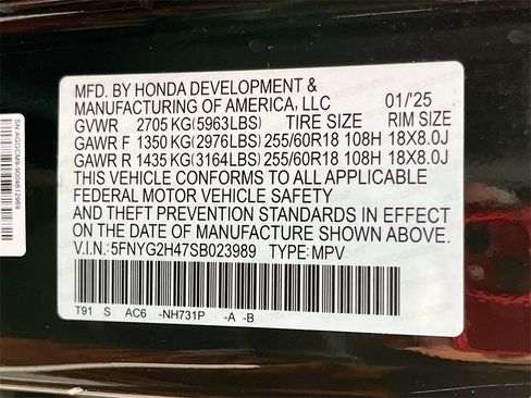 Used 2025 Honda Pilot EX-L image 32