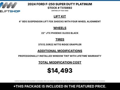 Used 2024 Ford F250 Platinum