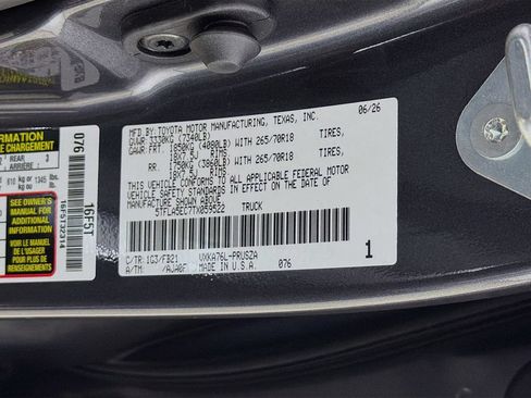 New 2026 Toyota Tundra SR5 AWD/4WD image 27