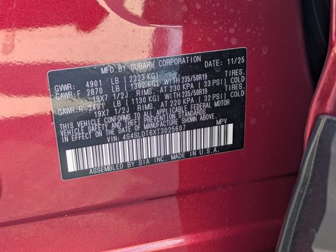 Certified 2026 Subaru Forester Touring AWD/4WD image 31