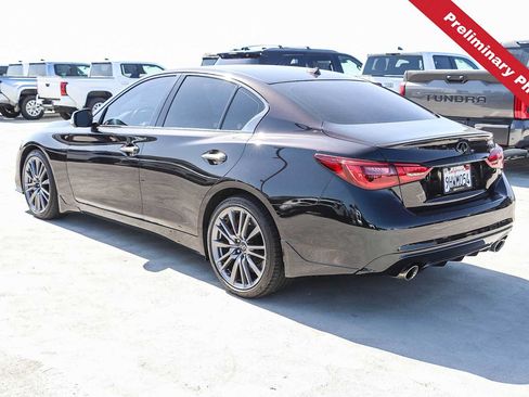 Used 2023 INFINITI Q50 Red Sport 400 w/ Black Opal Edition RWD image 8