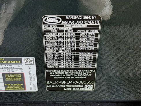 Used 2023 Land Rover Range Rover SE AWD/4WD image 30