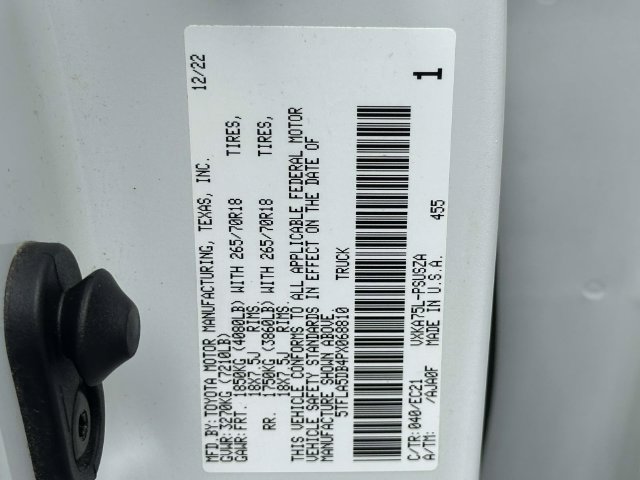 Used 2023 Toyota Tundra SR5 w/ SR5 Premium Package AWD/4WD image 26