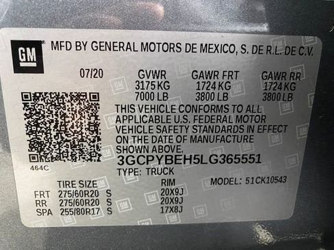 Certified 2020 Chevrolet Silverado 1500 Custom w/ Custom Value Package image 31